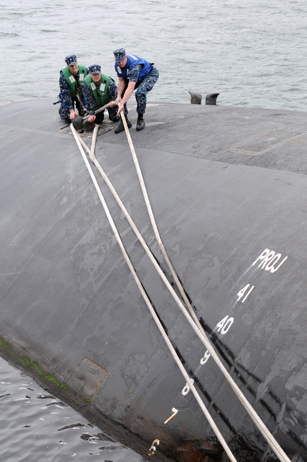 USS Henry M. Jackson action