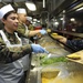 USS Nimitz galley