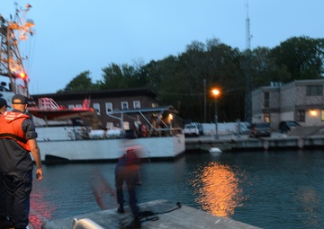 Coast Guard Station Woods Hole, Mass., conducts training