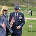 US Air Force Academy: Flag placement at cemetery