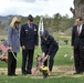 US Air Force Academy: Flag placement at cemetery