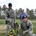 US Air Force Academy: Flag placement at cemetery