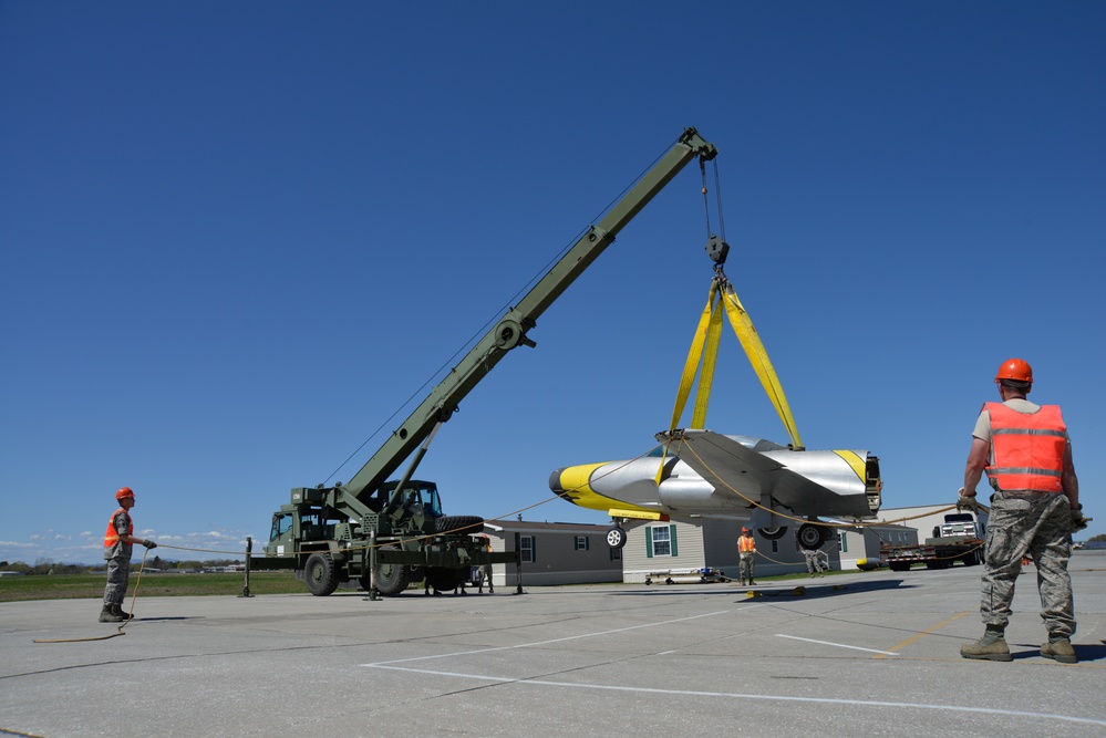 Heritage aircraft move