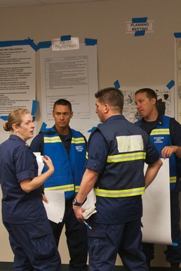 Coast Guard members conduct training exercise ahead of 2013 hurricane season