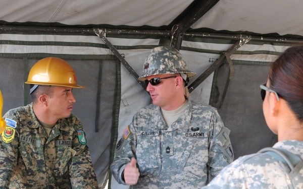Engineers ensure quality control at Beyond the Horizon - El Salvador, 2013