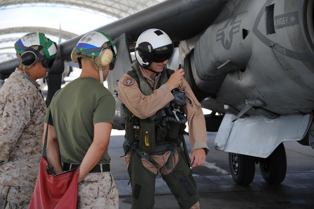 Col. Michael Gough's last flight