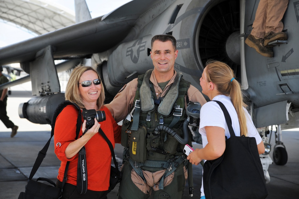Col. Michael Gough's last flight