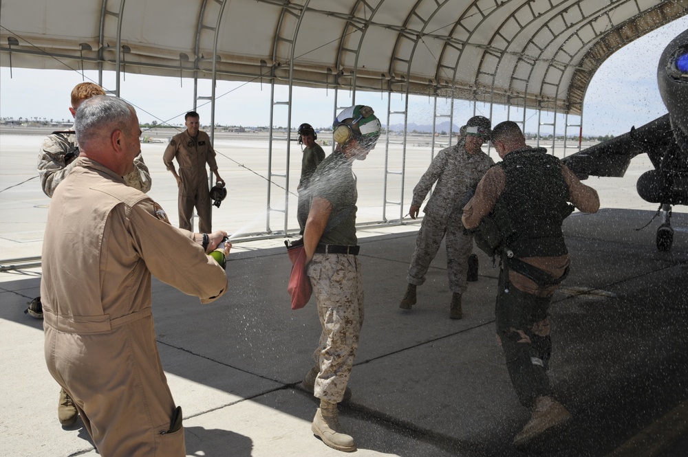 Col. Michael Gough's last flight
