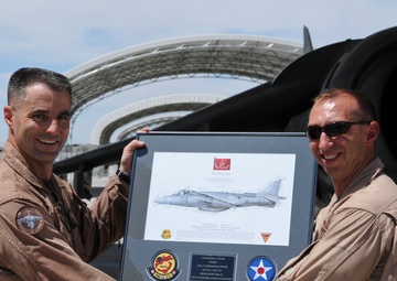 Col. Michael Gough's last flight