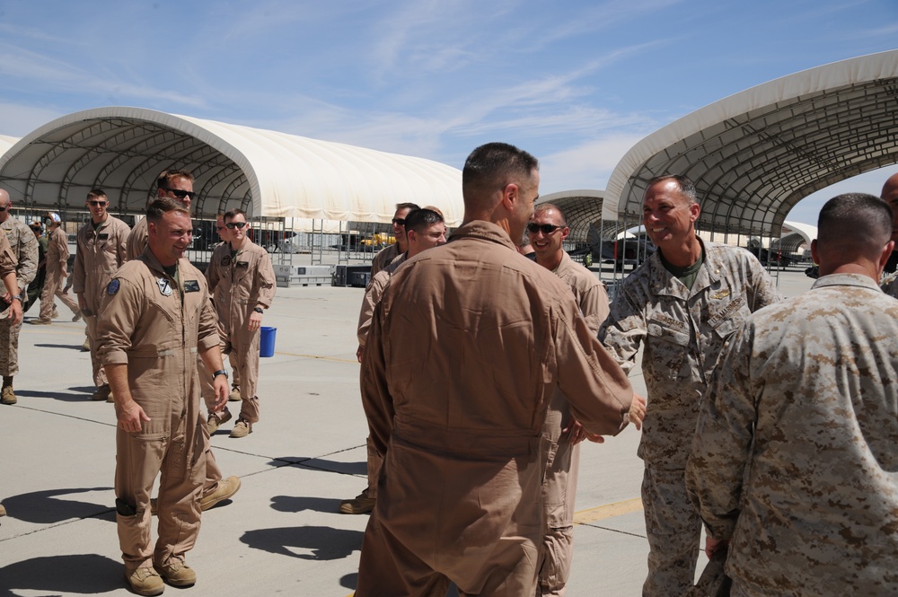 Col. Michael Gough's last flight