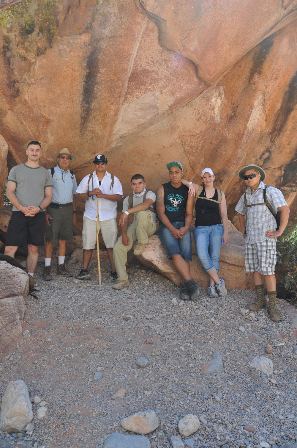 MCLB Barstow's SMP explores Red Rock Canyon