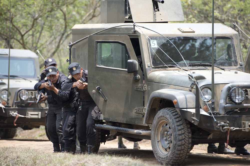 Guatemala Inter-Agency Border Unit Training