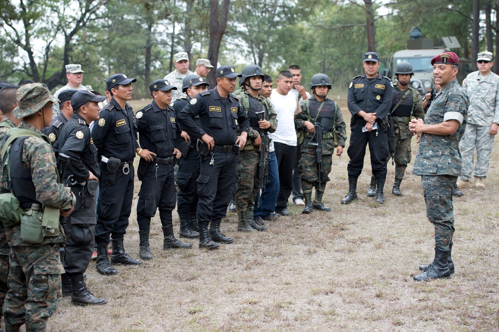 Guatemala Inter-Agency Border Unit Training