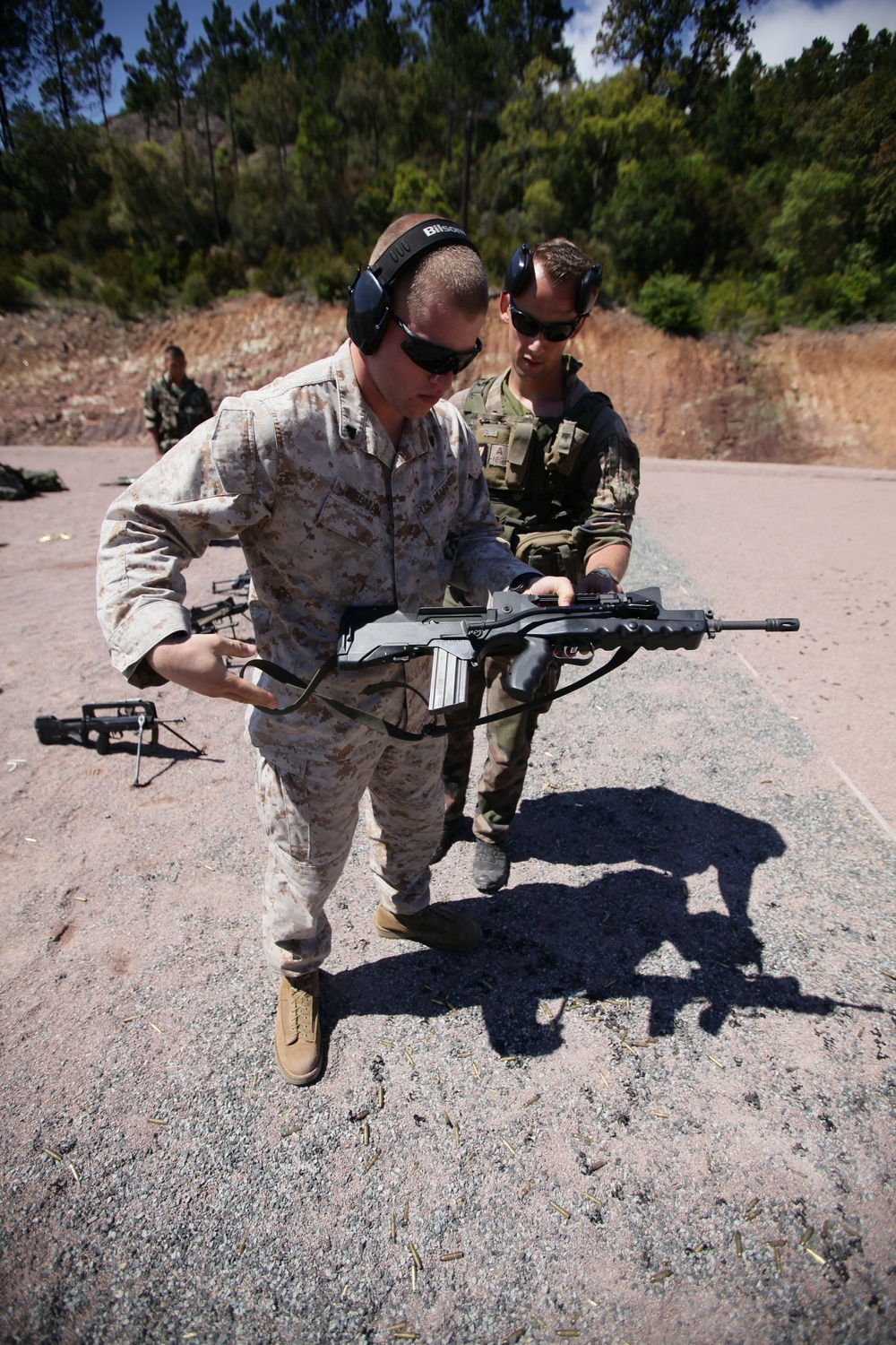 5th Marines train with French marines