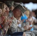 2 years, 3 deployments: sergeant salutes spouse at colors ceremony