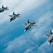 F-35 Lightning II instructor pilots conduct aerial refueling