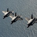 F-35 Lightning II instructor pilots conduct aerial refueling