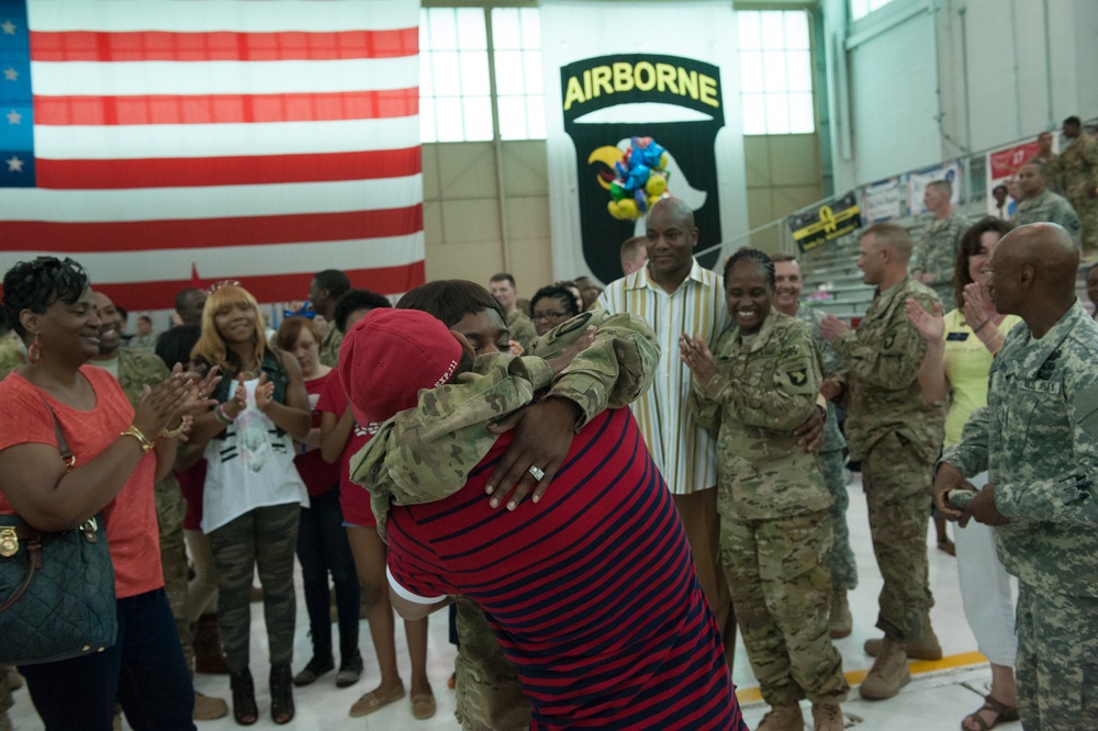 101st CAB Wings of Destiny returns home