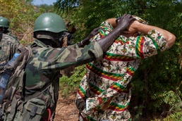 Companie de Fusilier Marine Commandos complete training by Special-Purpose MAGTF Africa Marines, Sailors