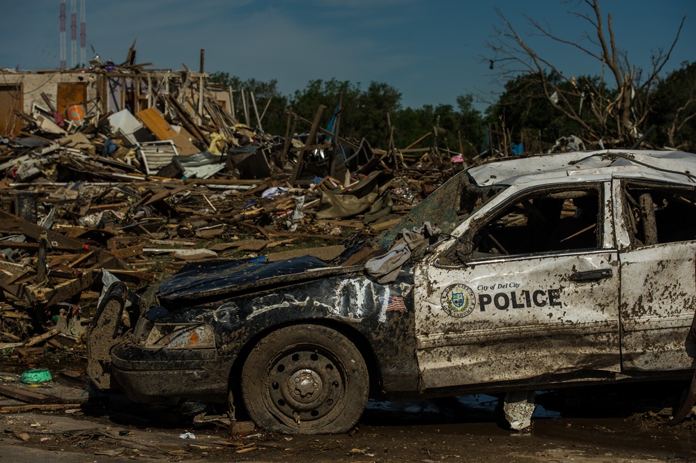 Tornado ravaged Moore, Okla.