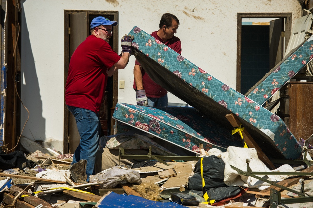 Tornado ravaged Moore, Okla.