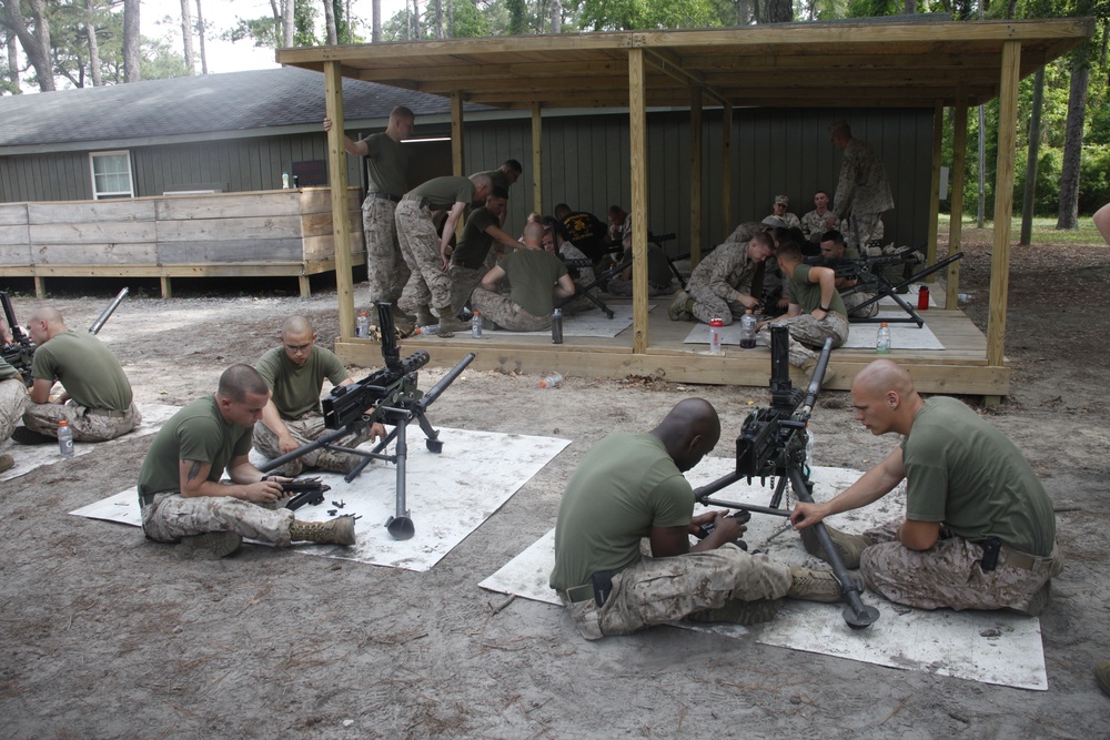 MWSS-274 Marines qualify with heavy weapons