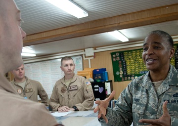 AFCENT command chief tours TCM