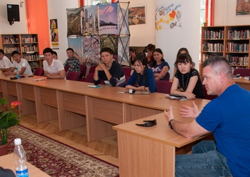 TCM members help bring American Corners to Kyrgyz students