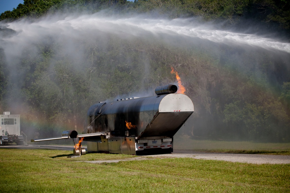 Aircraft Rescue and Firefighting training