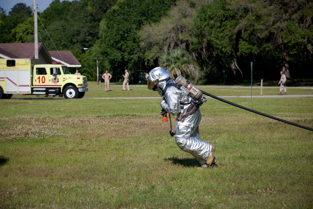 Aircraft Rescue and Firefighting Training