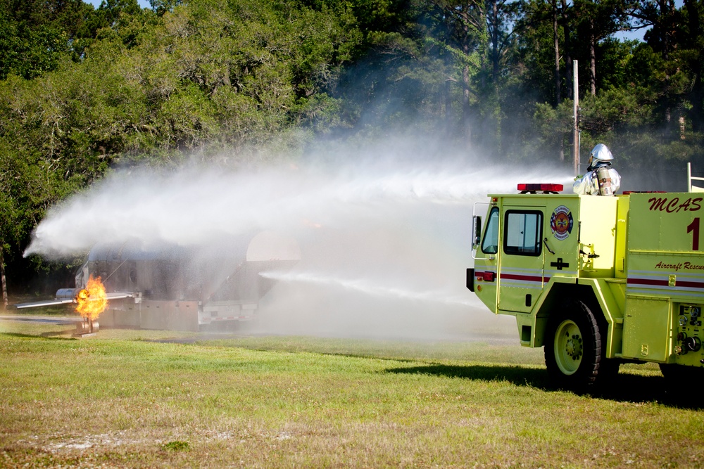 Aircraft Rescue and Firefighting Training