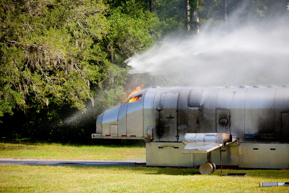 Aircraft Rescue and Firefighting Training