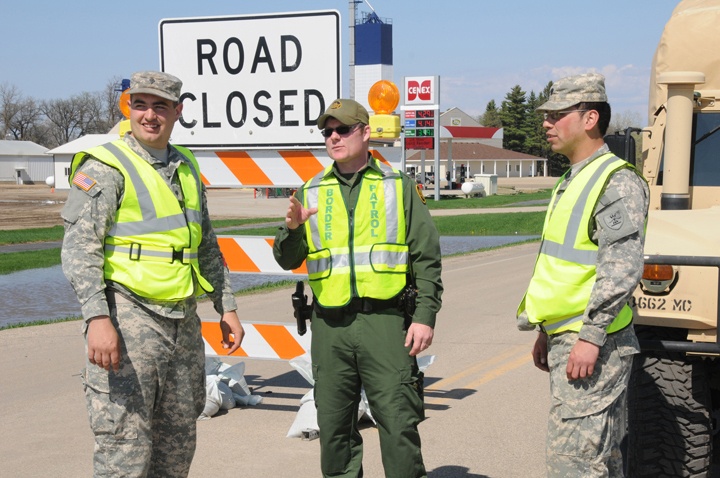 Guardsmen coordinating with area agencies to support Cavalier
