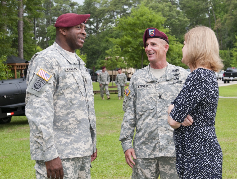 82nd CSM leaves a lasting impression