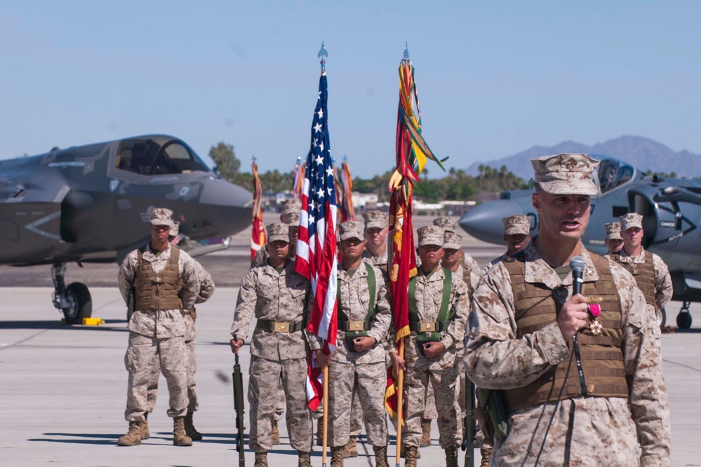 MAG-13 Change of Command