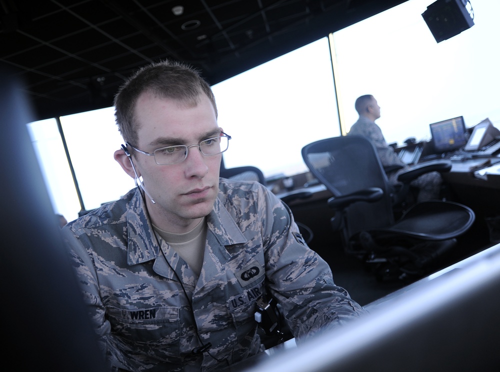 Altus AFB control tower