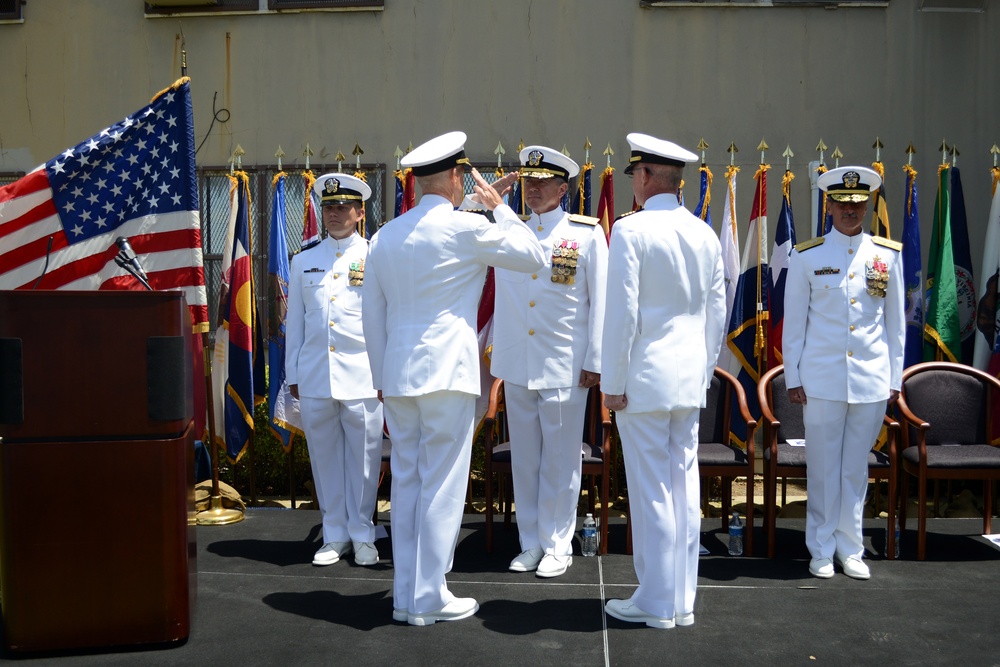 EOD Group 1 change of command