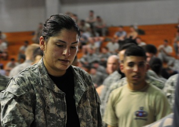 First woman to enter finals in All American Week history