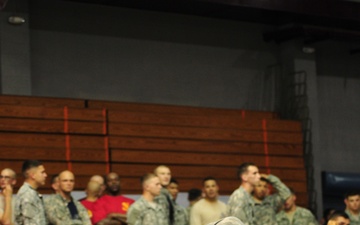 First woman to enter finals in All American Week history