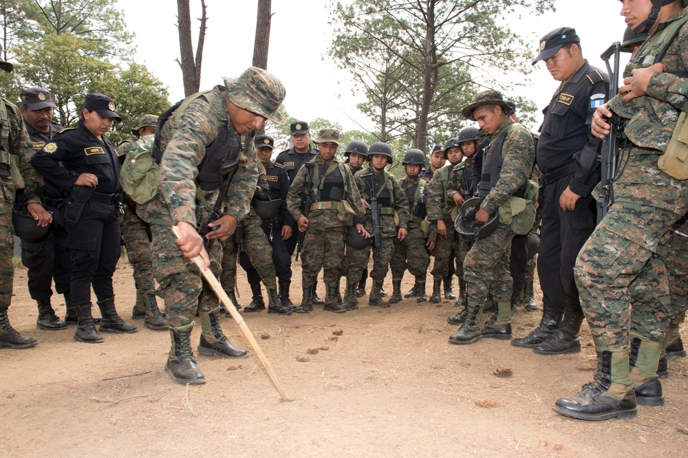 Guatemala Inter-Agency Border Unit Training