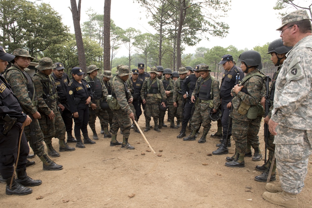 Guatemala Inter-Agency Border Unit Training