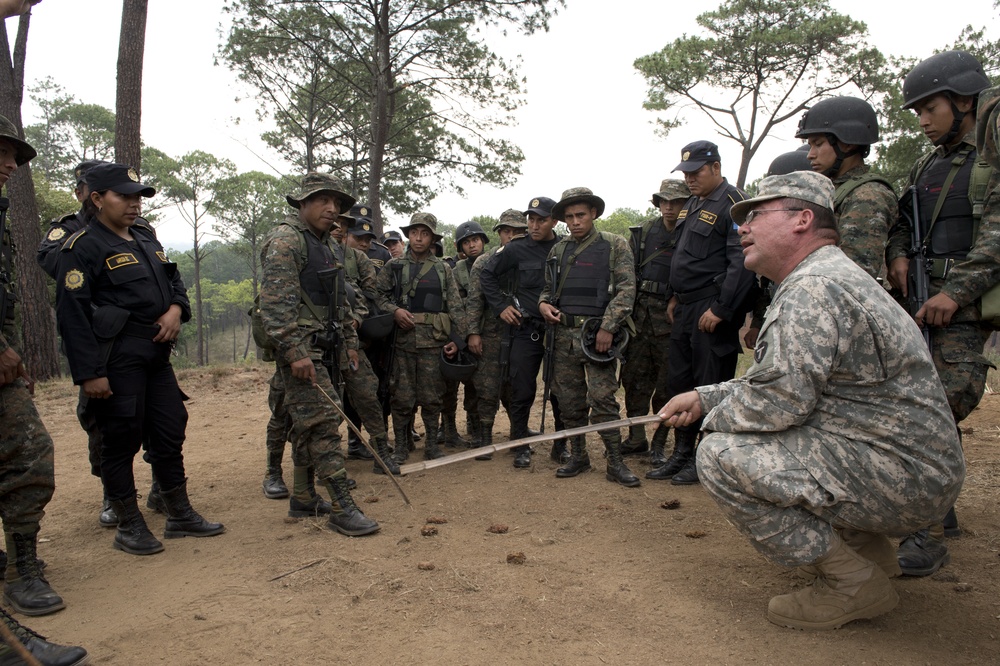 Guatemala Inter-Agency Border Unit Training