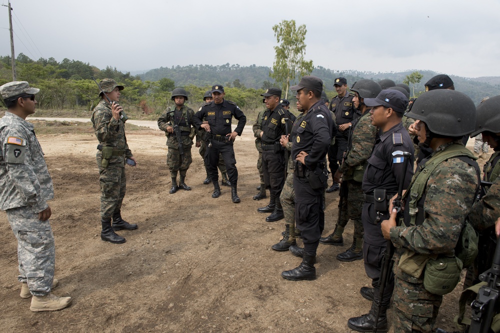 Guatemala Inter-Agency Border Unit Training