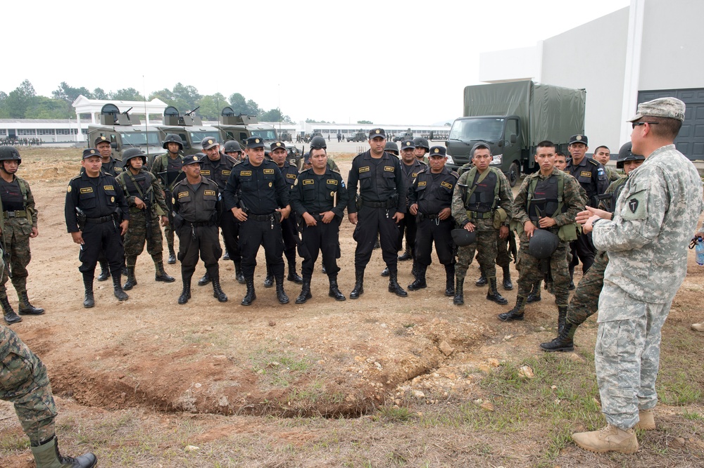 Guatemala Inter-Agency Border Unit Training