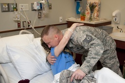 Airman gives shirt off his back to tornado victim