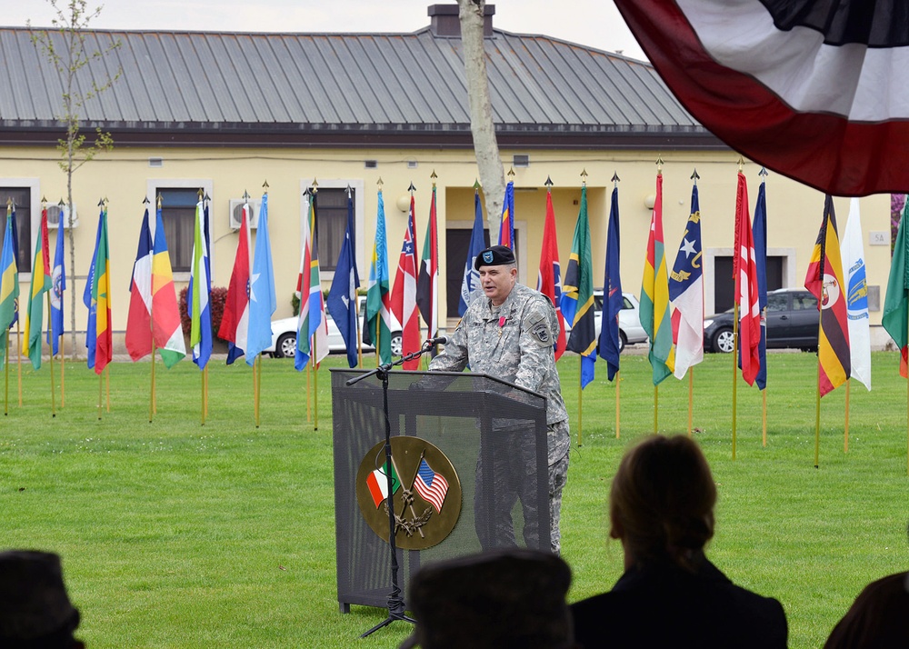 Ritirement ceremony