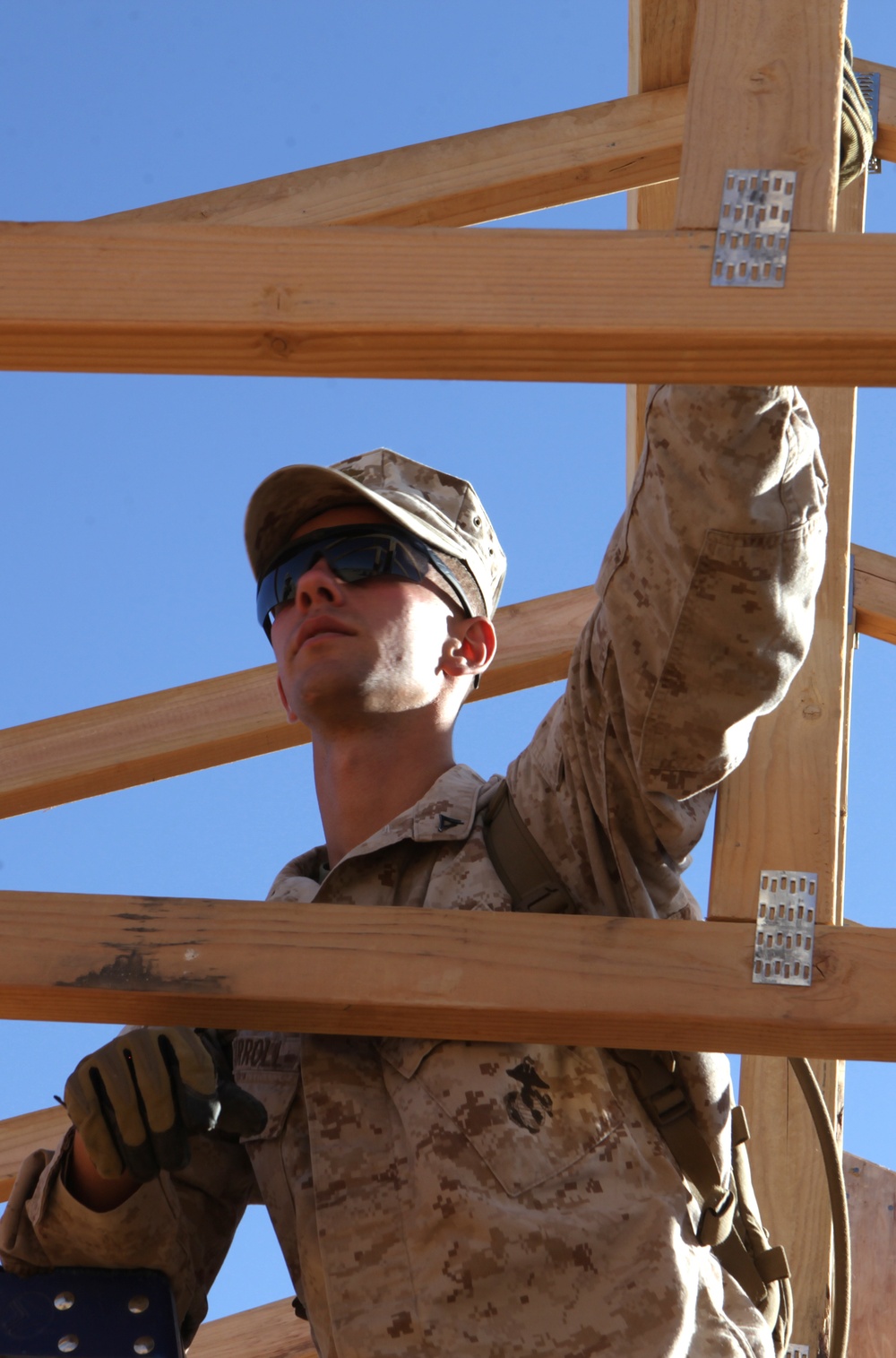 CLB-6 engineers take Twentynine Palms to task: improve Integrated Training Exercise facilities
