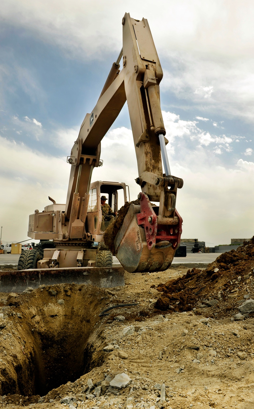Guard airmen repair Bagram ramp