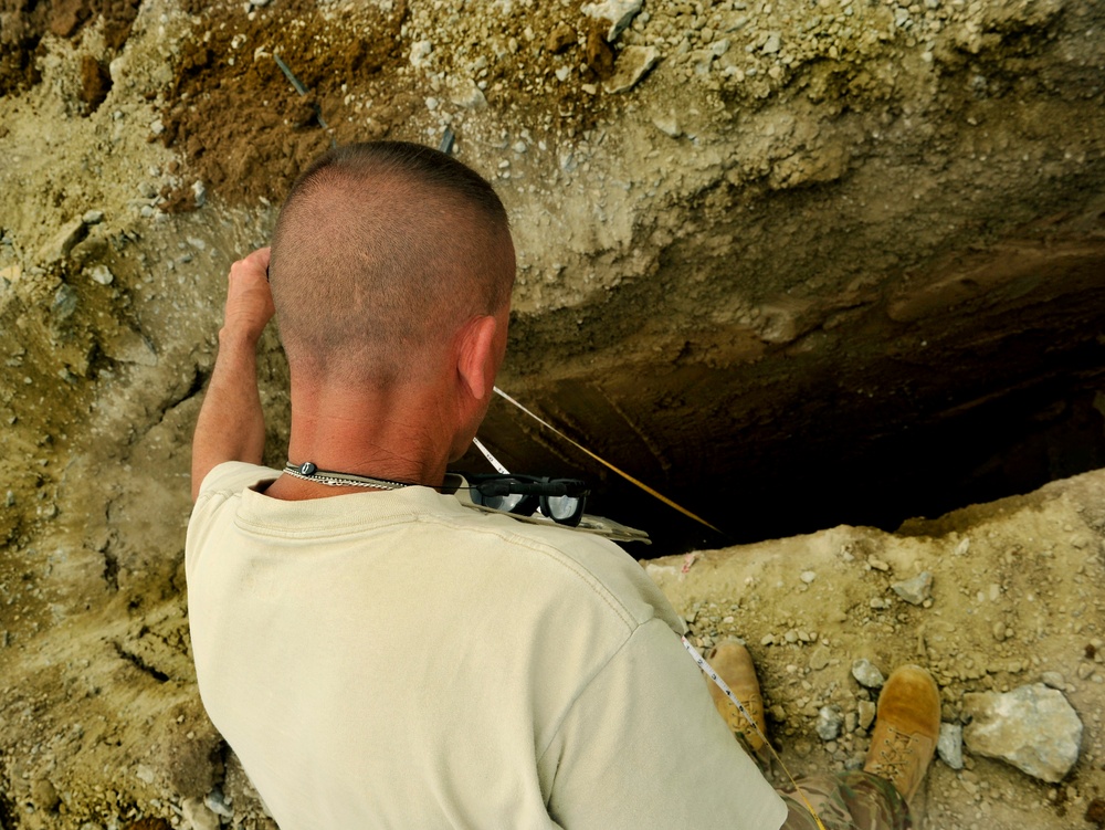Guard airmen repair Bagram ramp
