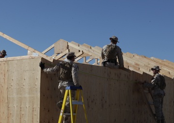 CLB-6 engineers take Twentynine Palms to task: improve Integrated Training Exercise facilities